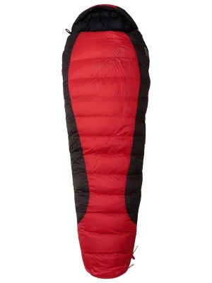 Warmpeace Viking 900 180cm péřový spací pytel red/grey/black Pravý zip Must-Have